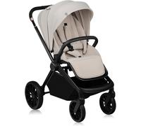 Asfasfq-Lionelo Mika Plus Poussette Poussette Enfant 6-48 Mois Jusqu'à 22 Kg, Dossier Et Repose-Pieds Réglables, Amortissement, Roues Rotatives Pu 360° Cabine Étanche Xxl, Upf50+