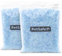 Asfasfq-Litière Pour Chat Cristal Non-Agglomérante Bleue Haut De Gamme Scoopfree, En Gel De Silice, 99% Moins De Poussière, Liquide Absorbé Et Excréments Déssèché, Lot De 2 Sachets