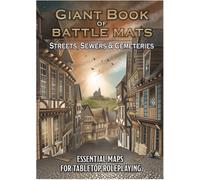 Asfasfq-Loke Battle Mats Giant Book Of Streets Sewers & Cemeteries