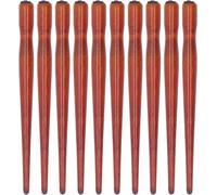 Asfasfq-Lot De 10 Porte-Stylos À Plume En Bois Comic Dip Speedball - Support Durable Pour Plumes De Bande Dessinée Pour Peinture Artistique, Calligraphie Anglaise (Acajou)