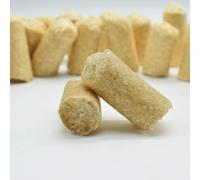ASFASFq-Lot de 150 allume-feux 430° écologiques - 1,5 kg environ - Pour cheminée, four, barbecue, bois de chauffage, charbon, briquettes - En bois et cire de qualité supérieure