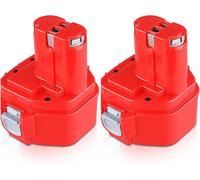 ASFASFq-Lot de 2 batteries Makita 12 V 4,8 Ah NI-Mh compatibles avec batterie Makita PA12 1220 1222 1233 1234 1235 1235F pour batterie d'outil