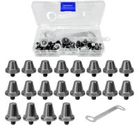 Asfasfq-Lot De 20 Remplacement De Crampons De Football Pour Sol Mou,Crampons De Football En Alliage D'aluminium Pour Chaussures De Football (11mm / 13mm / 15mm)
