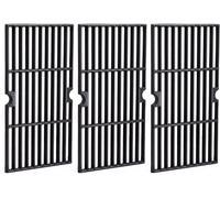 ASFASFq-Lot de 3 grilles de barbecue de rechange en fonte pour Enders Boston 3, Enders Monroe Pro 3, Charbroil, Barbecook Siesta 310, Landmann Triton 3 & 4, Profi Cook PC-GG 1058/1059, 43 x 63 cm