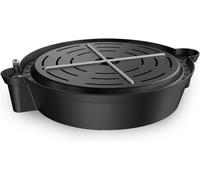 ASFASFq-Lot de 4 bases de pot en tissu à arrosage automatique, système de distribution d'eau avec réservoir mètre, soucoupes surélevées pour une utilisation dans les tentes de culture intérieures,
