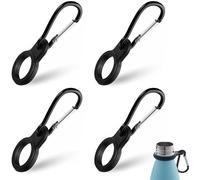Asfasfq-Lot De 4 Boucles Pour Bouteille D'eau, Porte-Bouteilles D'eau À Clip Avec Boucle De Ceinture,Porte Bouteille, Crochet Pour Sac À Dos Pour Porte-Bouteille, Pour Camping Randonnée