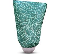 ASFASFq-Lot de 4 Housse Hivernage 60x80 CM Vert Sac de Protection pour Plantes Exterieur Contre Le Froid et Le Gel Avec Cordon de Serrage et Zipper Voile d'hivernage Pour Arbres, Plantes et Arb