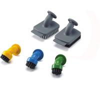 ASFASFq-Lot de 5 Accessoires Spécial Cuisine pour Balai Vapeur Multifonction avec Nettoyeur à Main - Kit Complet de Brosses - Robuste et Durable - Multi Colore - FSMHKA-XJ