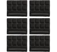 Asfasfq-Lot De 6 Coussinets De Menton Pour Casque Vélo Et Moto, Mousse Douce, Rembourrage Pour Sangle De Menton