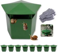 ASFASFq-Lot de 8 Pieg Pièges à Escargots,Limaces et Escargot,pour Protéger Les Plantes des Escargots-Anti Escargot et Limace,Piege a Limace -À Remplir Lndividuellement Hygiénique