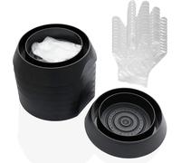 ASFASFq-Lot de 8 pièges intercepteurs Anti-punaises de lit - Pièges détecteurs de punaises de lit et d'insectes Noirs pour Pieds de Meubles