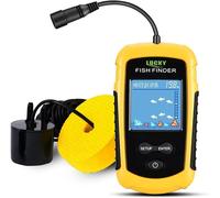 Asfasfq-Lucky Kayak Portatif Sondeur De Poisson Détecteur De Poissons Portatif À Eau Sonar Pouvant Être Lancé Bateau Kayak Sondeur Transducteur Pêche Écran Lcd Ffc1108