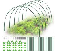 ASFASFq-LYLIDIA 30PCS Arceau pour Serre Tunnel 40CM Kit de Maison de Cerceau de Jardin en Fibre de Verre Arceaux Serre de Jardin Support d'arceaux de Jardin Cerceau pour Serre de Jardin Tunnels de Pl