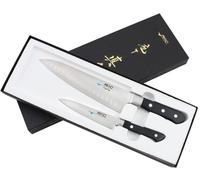 Asfasfq-Mac Professional Coffret De 2 Couteaux Japonais Universel 12.5cm + Chef Alvéolé 20cm Mth-80