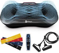 Asfasfq-Machine D'exercice À Plaque Vibrante Waver B07p5gv3vx ¿ Plateforme D'entraînement Par Vibration Pour Tout Le Corps Avec Bandes À Boucle ¿ Équipement D'entraînement À Domicile Pour La Perte De