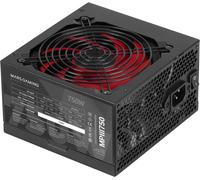 ASFASFq-Mars Gaming MPIII750, Alimentation PC ATX 750W, Garantie 5 Ans, Efficacité 85%, Système Digital APFC, Ventilateur 120mm AI-RPM FDB, Technologies DC-DC et SMD, Câbles Plat Extra-Longs, Noir