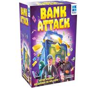 Asfasfq-Megableu - Jeu Electronique - Bank Attack - Jeu Coopératif - Réalise Le Casse Du Siècle - 5 Niveaux - Jeu Familial Et Stratégique ¿ De 2 À 4 Joueurs - 678059