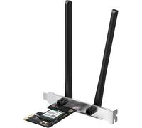 ASFASFq-MERCUSYS MA80XE TP-Link WiFi 6 Carte WiFi PCIe AX3000Mbps, Bluetooth 5.3, Bi-Bande (5GHz/2.4GHz), Chipset Intel Wi-FI 6E, WPA3, MU-MIMO, OFDMA, Carte WiFi PC Fixe, Windows 11/10
