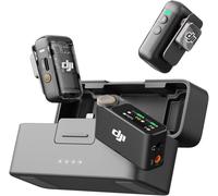 ASFASFq-Mic 2 (2 TX + 1 RX + Boîtier de Recharge), Micro sans Fil Tout-en-Un, Réduction Intel. du Bruit, Enregistrement Interne 32 Bits à Virgule Flottante, Portée de 250 m