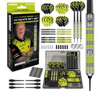 Asfasfq-Michael Van Gerwen Mvg Gift Sets - 50 Piece Darts Set With 4 Sets Of Shafts, 4 Sets Of Flights Plus Accessories