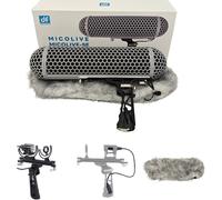 ASFASFq-MICOLIVE-SE BLIMP Système Microphone Cage de protection contre le vent + Pare-brise + Système de suspension amélioré pour RODE Shotgun etc Microphones