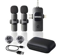 ASFASFq-Micro Cravate Compatible iOS et Android/Micro Lavalier à Condensateur avec Connecteur Lightning et USB-C/Idéal pour Vidéo, Youtube, Podcast, Intervew,TikTok