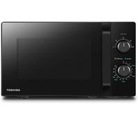 ASFASFq-Micro-ondes 20L MW2-MM20P(BK), Micro-ondes sur Pied, 800W, 5 Niveaux de Puissance, avec Décongélation Facile, éclairage LED à l'intérieur, Noir