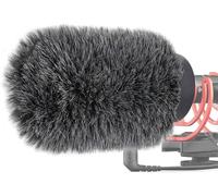 ASFASFq-Microphone NTG Filtre Anti-pop en Fourrure pour Réduire le Bruit du Vent pour Rode VideoMic NTG et d'autres Microphones de Longueur Maximale de 100mm, Diamètre de 18-24mm par YOUSHARES