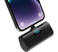 Asfasfq-Mini Batterie Externe Pour Iphone 5200mah, Power Bank 20w Pd Charge Rapide Chargeur Externe Avec Écran Lcd, Petit Batterie Portable Compatible Avec Ipohone 14/13/12/11/Xr/X/8/Se