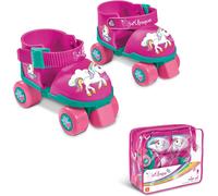 Asfasfq-Mondo Toys - Patins À Roulettes Réglables Unicorn - Taille Du 22 À 29 - Ensemble Complet De Sac Transparent, Coudières Et Genouillères - 28511