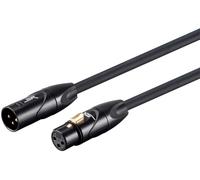 ASFASFq-Monoprice XLR à XLR Cable Microphone & Interconnect - 1,83M (6ft), M/F, plaqué or, 16AWG - Stage Right Series