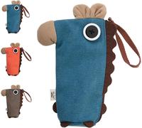 Asfasfq-Mr. Pen - Trousse À Crayons Sur Pied, Trousse À Crayons En Forme D'animal, Âne Bleu, Trousse Pour Enfants, Trousse À Crayons Pour Enfants, Jolie Trousse À Crayons Pour Filles Et Garçons, Trou