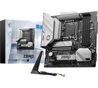 ASFASFq-MSI B760M Project Zero Carte-mère Micro-ATX à connecteurs arrière - pour processeurs Intel de 14e, 13e et 12e gén, LGA 1700 - VRM 75A DrMOS, DDR5 7800+MHz/OC, PCIe 5.0 x16, M.2 Gen4, Wi-FI 6E