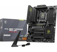 ASFASFq-MSI MAG B850 Tomahawk Max WiFi Carte mère, ATX - pour processeurs AMD Ryzen 9000/8000 / 7000, AM5 - VRM 80A SPS, DDR5 Memory Boost 8400+MT/s (OC), PCIe 5.0 x16, M.2 Gen5, Wi-FI 7, 5G LAN