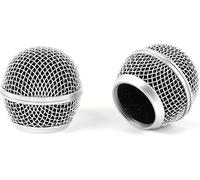 ASFASFq-Musiin Grille de rechange pour microphone Shure SM58, SM58-LC, SM58S, BETA 58A, SV100, PGX24, SLX4, tête sphérique de microphone, grille en maille, pièces de capsule