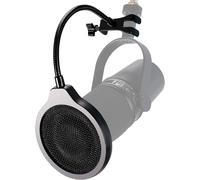 ASFASFq-MV7/MV7+ Filtre Anti Pop Professionnel du Micro - Bouclier de Microphone avec 3 Couches Améliorant la Qualité Sonore pour Microphone Shure MV7 MV7+ USB Podcast par
