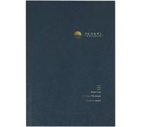 Asfasfq-Nakabayashi Yu-Sari Carnet De Notes A5 8 Mm Pour Stylo Plume, Papeterie Du Japon, Bleu Marine