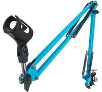 ASFASFq-nb35 BL Bleu Bras articulé + Câble Micro XLR 6 m Bleu