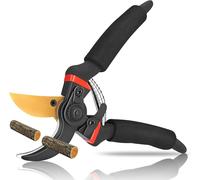 ASFASFq-NEUTYPECHIC Secateur de Jardin Lame de 55 mm, Sécateurs et Ciseaux de Jardinage Acier Inoxydable, Sécateur Professionnel avec Ressort Économiseur de Force, Ciseaux de Jardin aux Vergers, Parc