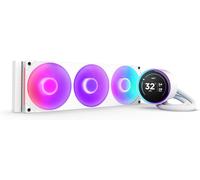 ASFASFq-NZXT Kraken Elite 360 RGB Liquid Cooler CPU AIO Radiator 360 mm Radiator F360 RGB Fan 2.72 IPS LCD Customizable Turbine Pump LGA 1700 1200 115X 1851 / AM5 AM4 White