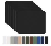 Asfasfq-Oaz Patchs Autocollants En Nylon, 8 Pièces 20x15cm Patch De Réparation Imperméable Autocollant, Patch En Nylon Autocollant Noir, Pour Tentes, Doudoune, Sac De Couchage, Sac À Main