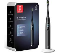 Asfasfq-Oclean X Pro Elite Brosse À Dents Électrique, Brosse À Dent Sonique Sileusieux, Écran Intelligent, 4 Modes&35 Jours Autonomie, Suivi En Temps Réel, Minuteur Et Rappel 30s, Ipx7, Noir