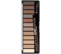 Asfasfq-Ombre À Paupières Palette Magnif'eyes 12 Pan - Fini Mat, Satiné Et Brillant - Longue Tenue - 001 Nude Edition - 14,16gr