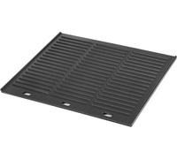 ASFASFq-Onlyfire Plancha de Cuisson Réversible en Fonte 45,5x35cm, Universelle Plaque de Barbecue, BBQ Plancha Rectangulaire, pour le Barbecue, Gril à Gaz, Gril à Charbon de Bois, Noir
