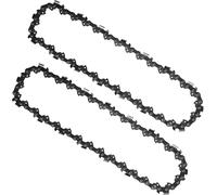 ASFASFq-Opuladuo Lot de 2 chaînes de tronçonneuse 20 cm 3/8"" 1,1 mm 33 TG, compatibles avec RYOBI OPP1820 / RPP182020, chaînes de tronçonneuse compatibles avec RYOBI RY18CS20A-0 / RY18CS20A-125