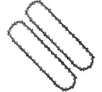 ASFASFq-Opuladuo Lot de 2 chaînes de tronçonneuse 25 cm 3/8"" 1,1 mm 40 TG, compatibles avec Makita DUC254Z, chaînes de tronçonneuse compatibles avec Makita DUC 254 Z