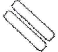 ASFASFq-Opuladuo Lot de 2 chaînes de tronçonneuse 30 cm 3/8"" 1,1 mm 45 TG, chaînes de tronçonneuse compatibles avec Fortxxa 18/30, chaînes de tronçonneuse compatibles avec Ryobi OCS1830, chaîne pour