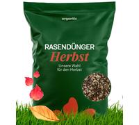 Asfasfq-Organtic Engrais Pour Gazon D'automne 5 Kg, Granulés D'entretien De Pelouse Résistant À L'hiver Avec Potassium, Repousse La Mousse, Idéal Pour L'automne, Convient Pour Les Épandeurs, Formule