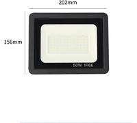 ASFASFq-Outdoor LED Spotlight, LED Floodlight,50W LED Spotlight¿IP66 Waterproof,6000KCool White Spotlight, 5000 LM Outdoor Spotlight for Garage, Hallway, Garden¿Billboard
