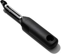 Asfasfq-Oxo Good Grips ¿ Éplucheur À Tomates Et À Peaux Fines - Économe À Légumes Dentelé En Inox - Noir